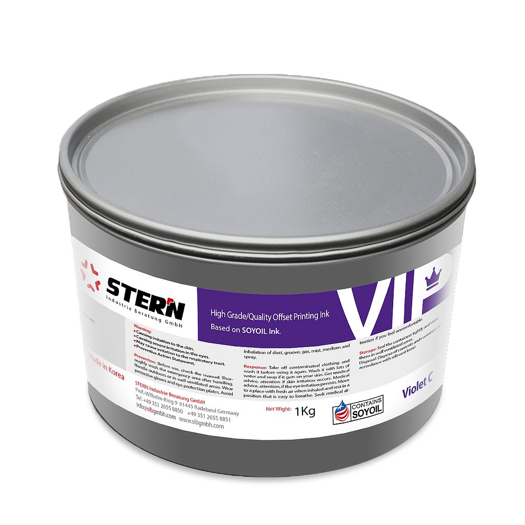 Stern VIP Offset Pantone Ink Violet C